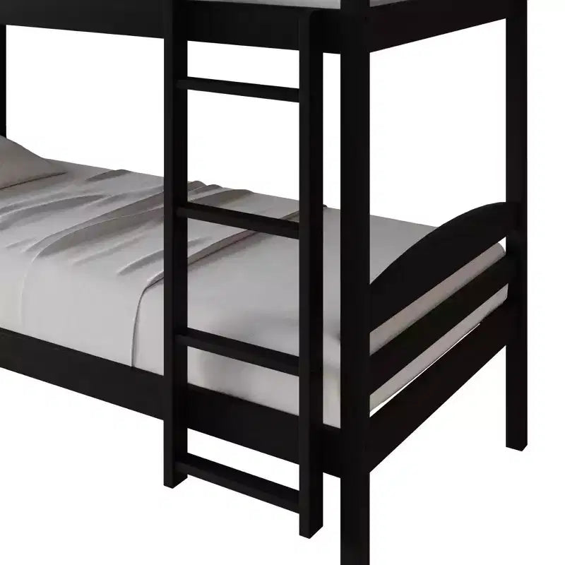 ChaletPosh Twin Over Twin Size Wooden Bunk Bed