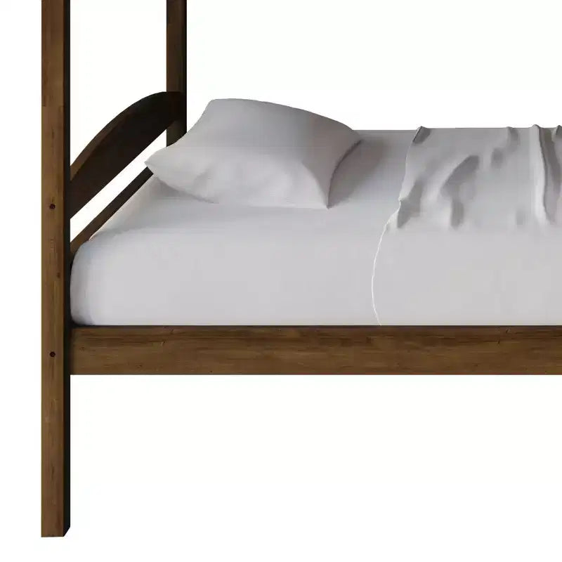 ChaletPosh Twin Over Twin Size Wooden Bunk Bed