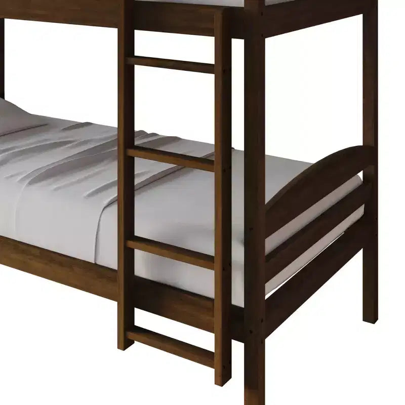 ChaletPosh Twin Over Twin Size Wooden Bunk Bed