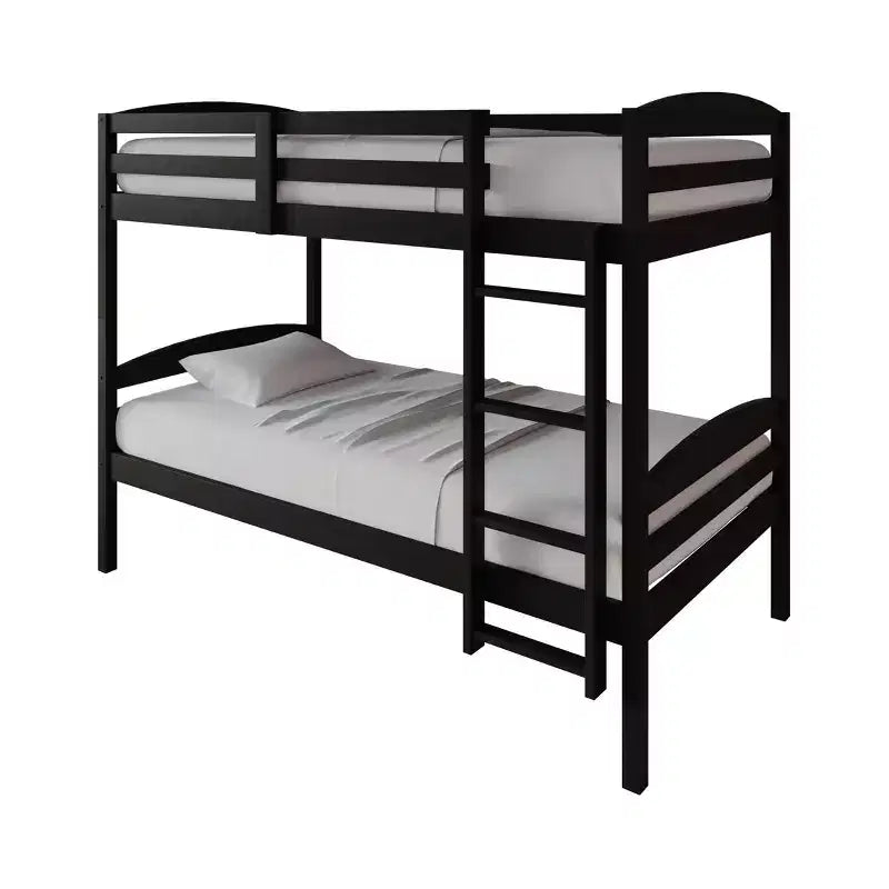 ChaletPosh Twin Over Twin Size Wooden Bunk Bed