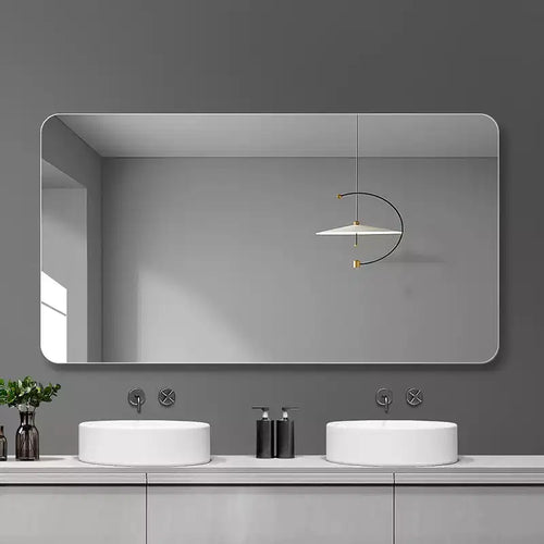 Bathroom Vanity Mirror: Wall-Mounted, Anti-Fog, Waterproof
