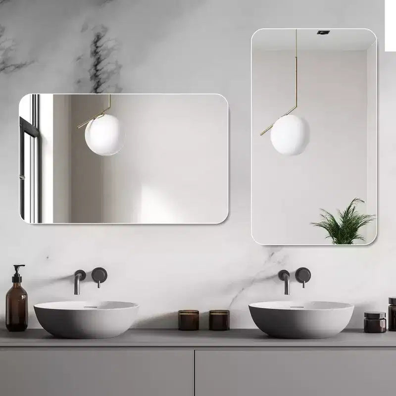 Bathroom Vanity Mirror: Wall-Mounted, Anti-Fog, Waterproof