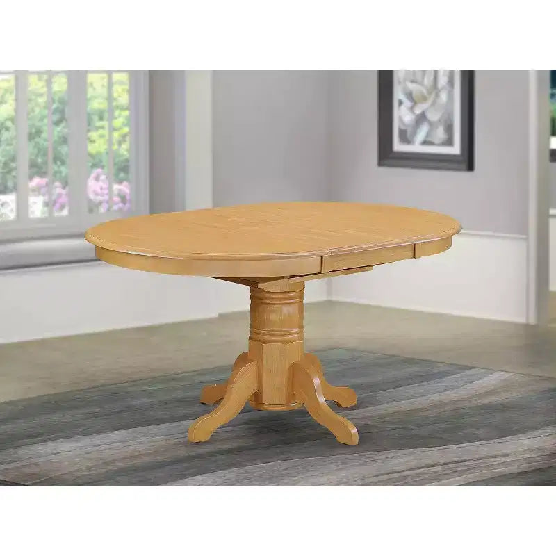 HomeStock Oval Table With 18 Butterfly leaf