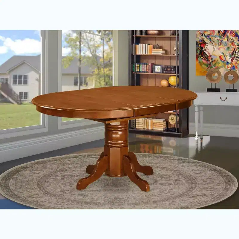 HomeStock Oval Table With 18 Butterfly leaf