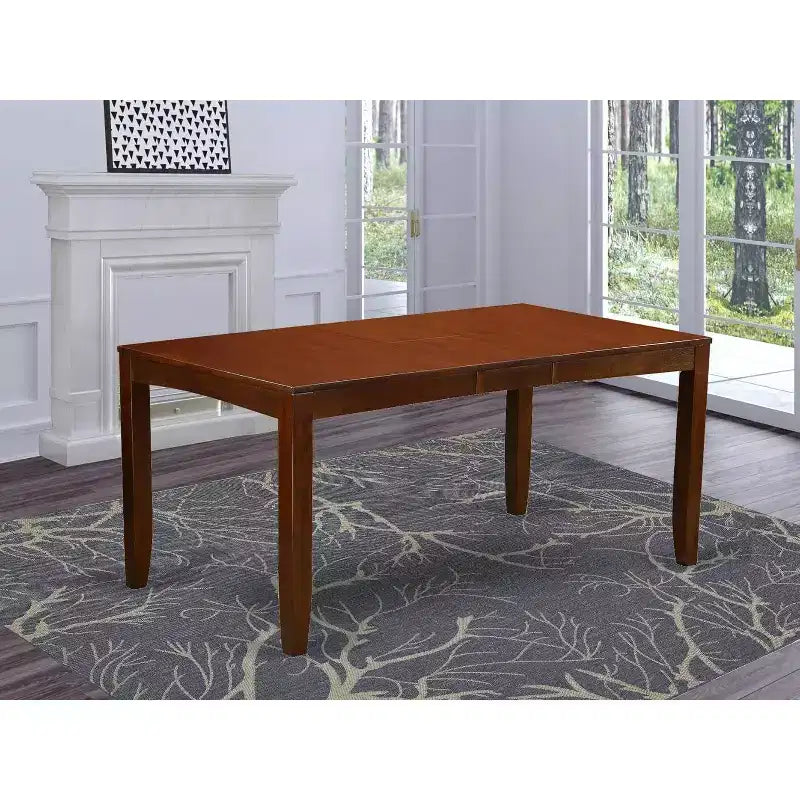 HomeStock Rectangular Dining Table 36x66 with butterfly leaf
