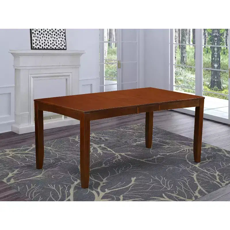 HomeStock Rectangular Dining Table 36x66 with butterfly leaf