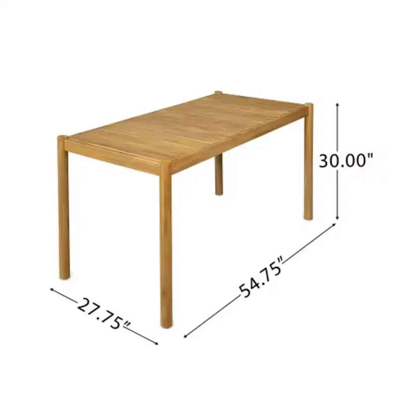 Simple Wooden Coffee Table: Minimalist Design for Everyday Use