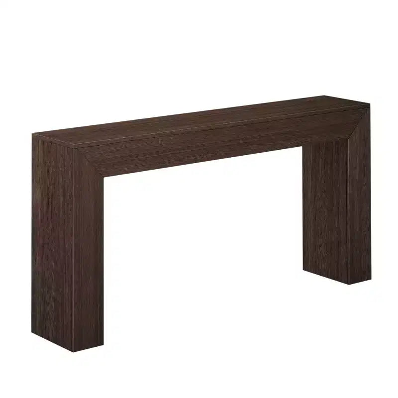 Plank+Beam Grand Console table, 66 Solid Wood Modern Sofa Table, Entryway Table for Hallway, Behind the Couch, Living Room, Foyer