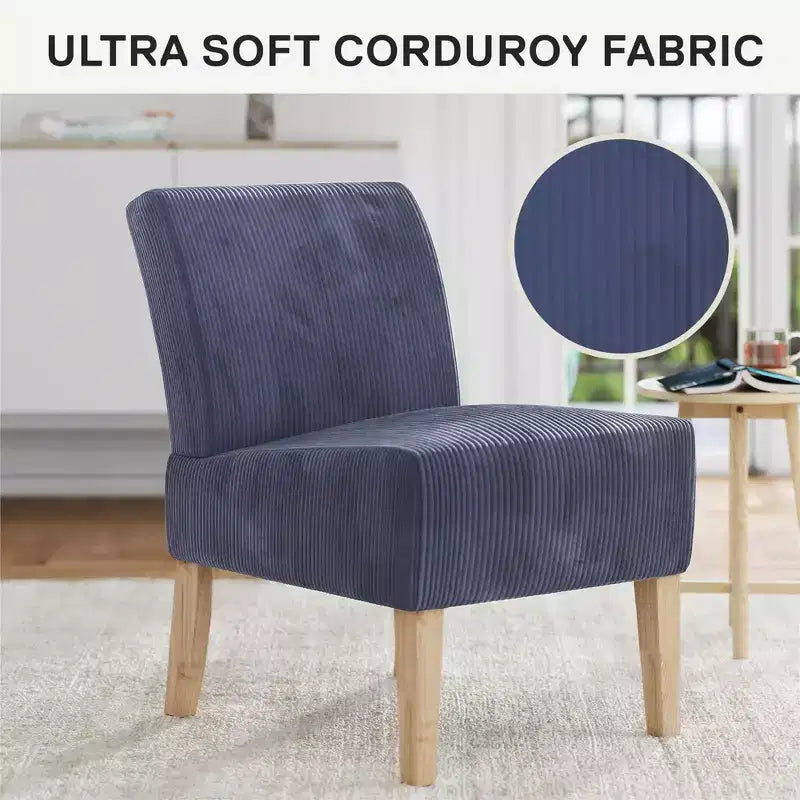 DHP Hazen Armless Upholstered Accent Chair