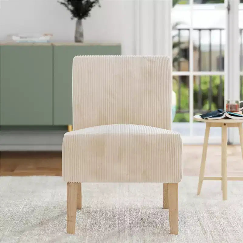 DHP Hazen Armless Upholstered Accent Chair