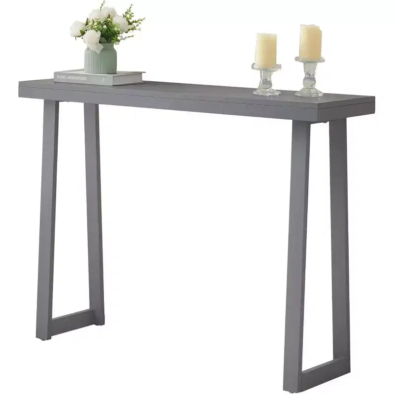 Kings Brand Furniture Claude Console Table, Modern Entryway Table with Sleek Design for Hallway, Living Room, or Behind Sofa