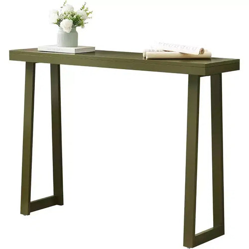 Kings Brand Furniture Claude Console Table, Modern Entryway Table with Sleek Design for Hallway, Living Room, or Behind Sofa