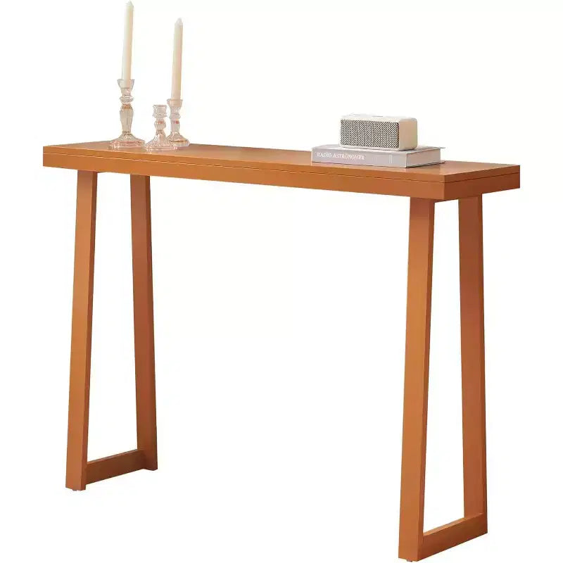 Kings Brand Furniture Claude Console Table, Modern Entryway Table with Sleek Design for Hallway, Living Room, or Behind Sofa
