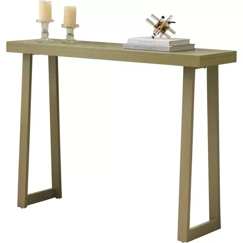 Kings Brand Furniture Claude Console Table, Modern Entryway Table with Sleek Design for Hallway, Living Room, or Behind Sofa