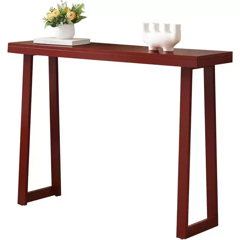 Kings Brand Furniture Claude Console Table, Modern Entryway Table with Sleek Design for Hallway, Living Room, or Behind Sofa
