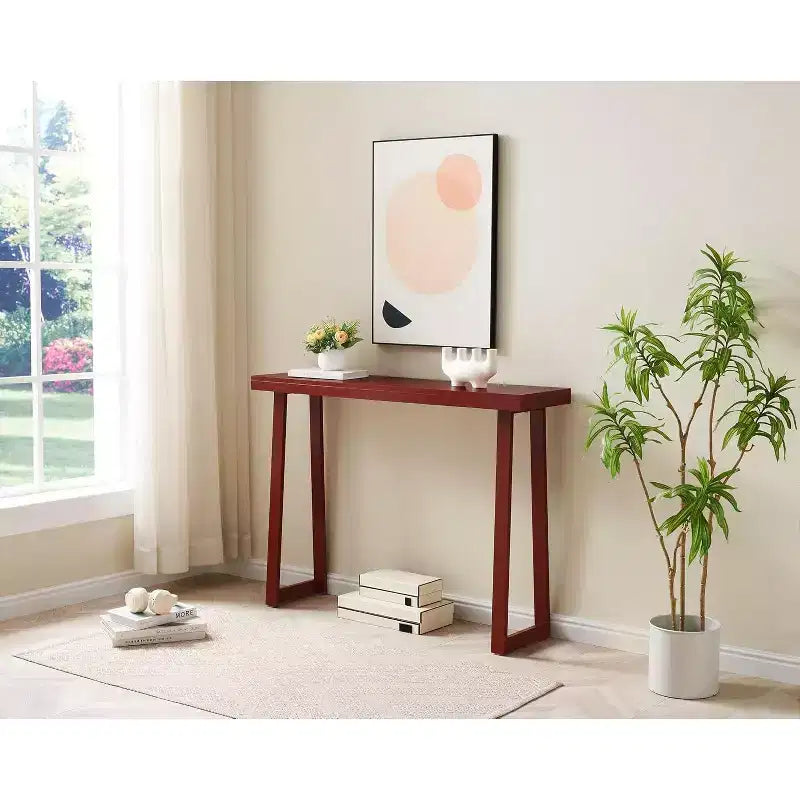 Kings Brand Furniture Claude Console Table, Modern Entryway Table with Sleek Design for Hallway, Living Room, or Behind Sofa