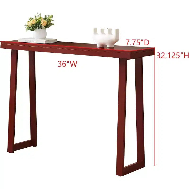 Kings Brand Furniture Claude Console Table, Modern Entryway Table with Sleek Design for Hallway, Living Room, or Behind Sofa