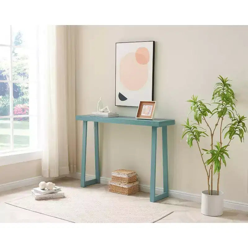 Kings Brand Furniture Claude Console Table, Modern Entryway Table with Sleek Design for Hallway, Living Room, or Behind Sofa