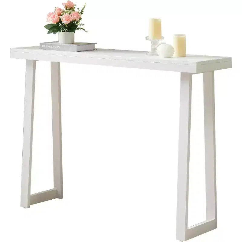 Kings Brand Furniture Claude Console Table, Modern Entryway Table with Sleek Design for Hallway, Living Room, or Behind Sofa