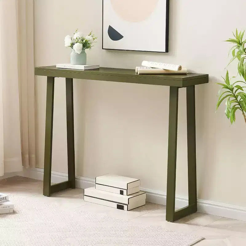 Kings Brand Furniture Claude Console Table, Modern Entryway Table with Sleek Design for Hallway, Living Room, or Behind Sofa