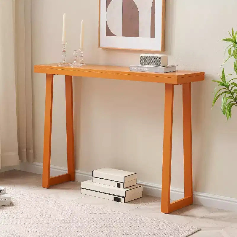 Kings Brand Furniture Claude Console Table, Modern Entryway Table with Sleek Design for Hallway, Living Room, or Behind Sofa