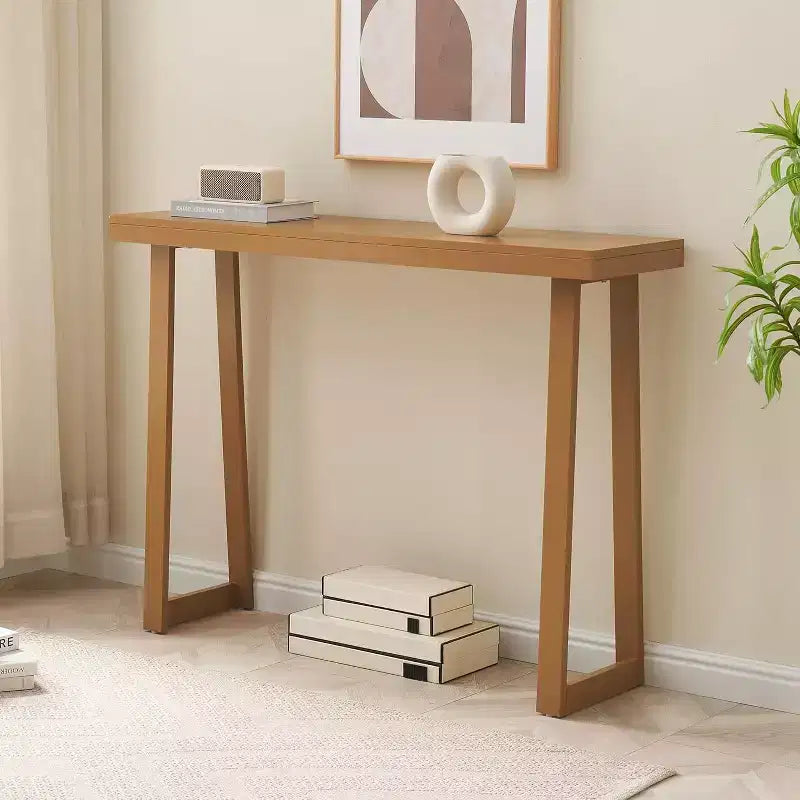 Kings Brand Furniture Claude Console Table, Modern Entryway Table with Sleek Design for Hallway, Living Room, or Behind Sofa
