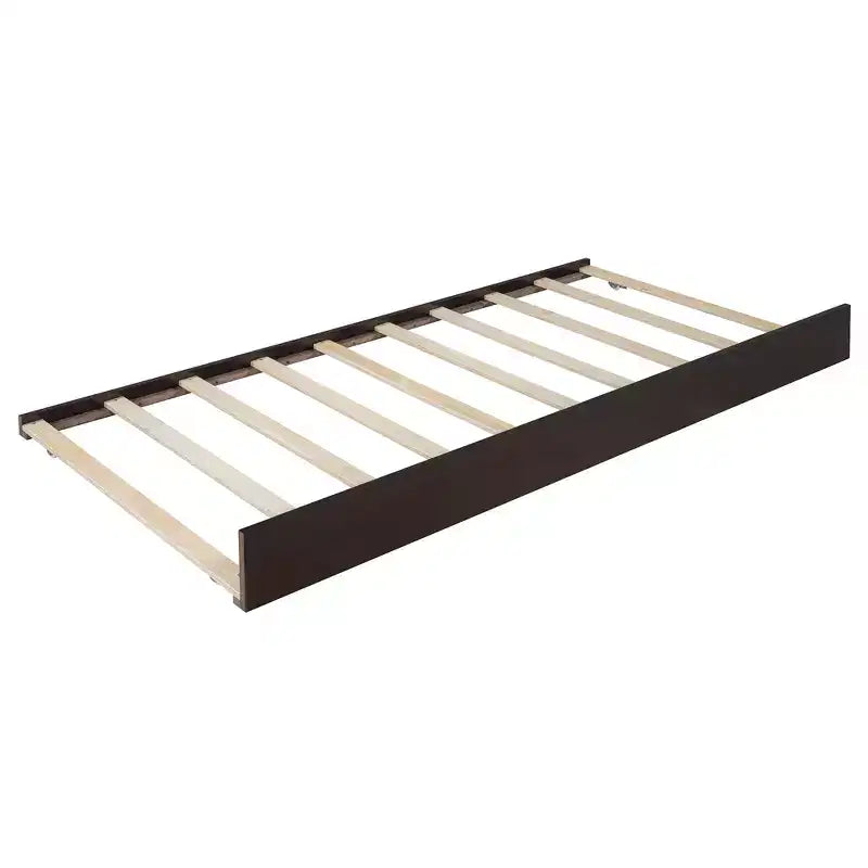 GDFStudio Noah Queen Size Upholstered Faux Leather and Wooden Platform Bed with Drawers and T-XL Trundle