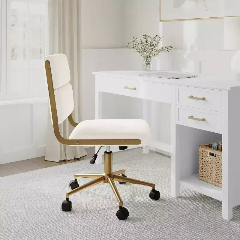 Martha Stewart Lulu Upholstered Office Chair