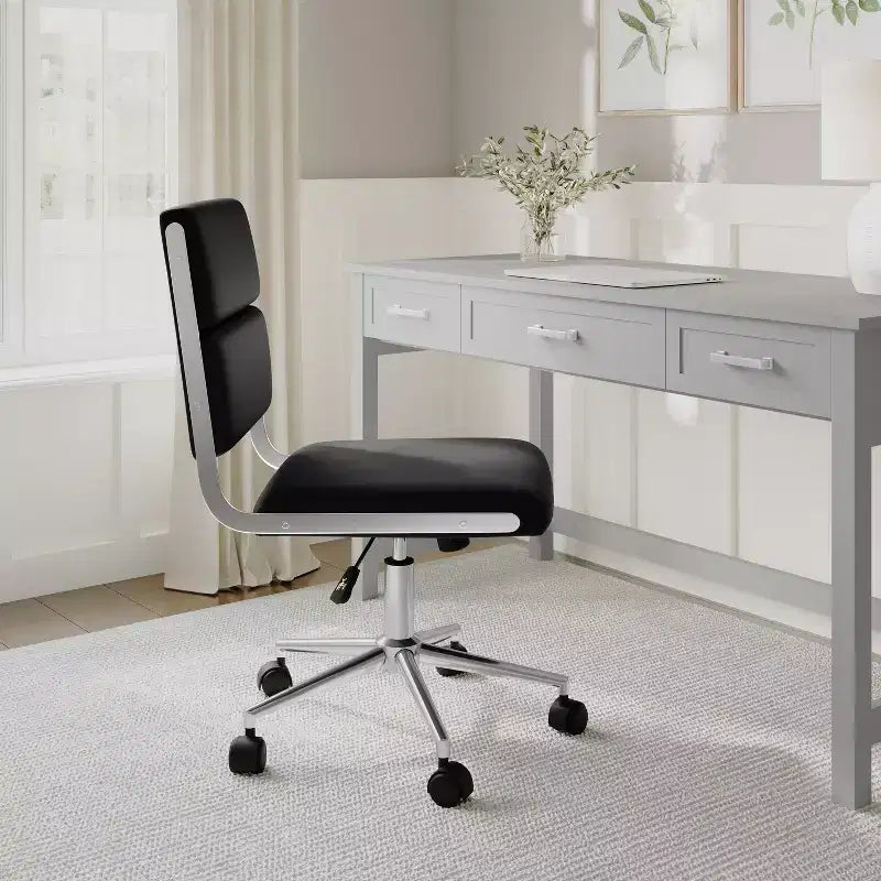 Martha Stewart Lulu Upholstered Office Chair