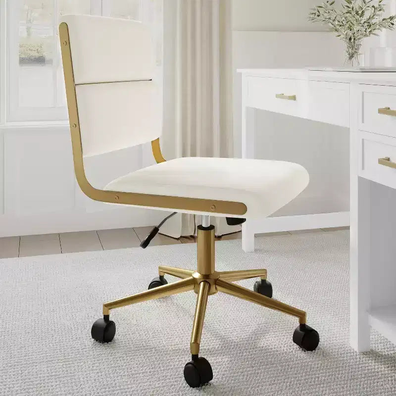 Martha Stewart Lulu Upholstered Office Chair