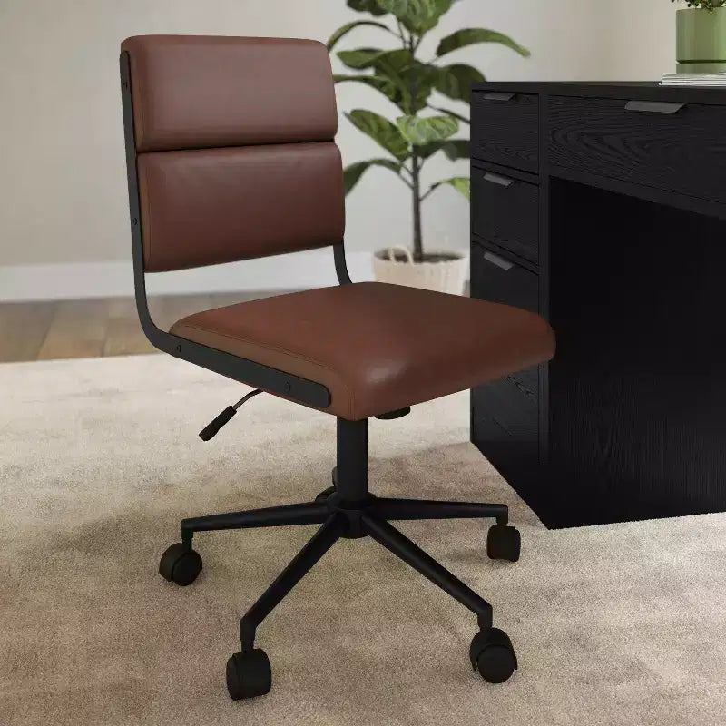 Martha Stewart Lulu Upholstered Office Chair