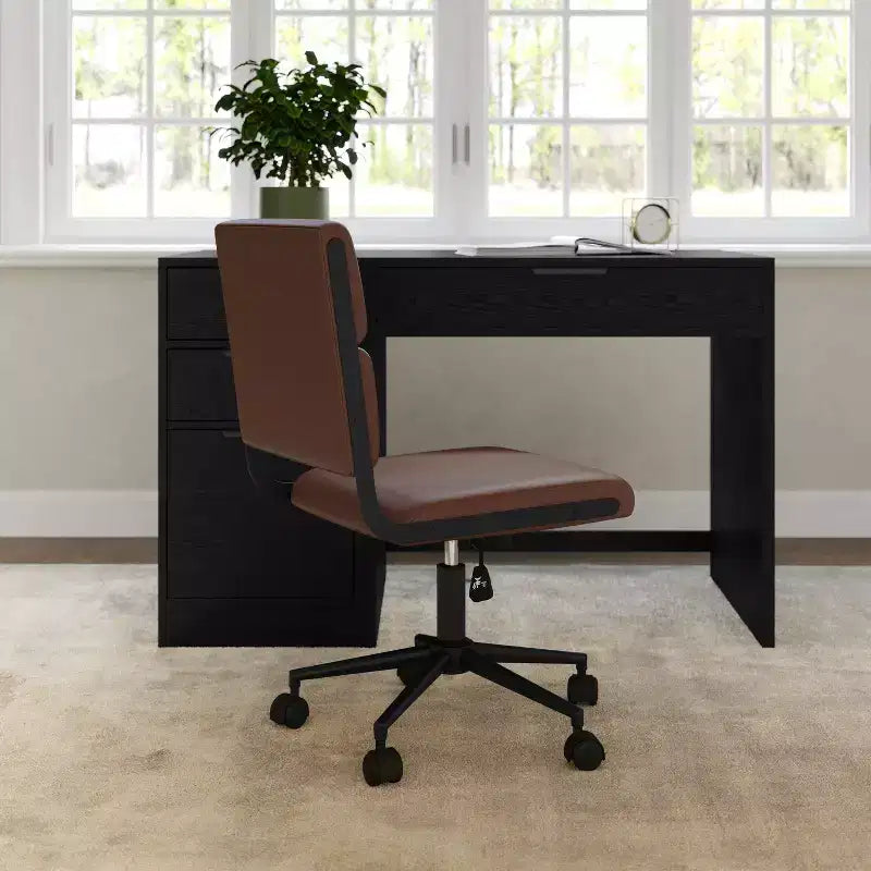 Martha Stewart Lulu Upholstered Office Chair