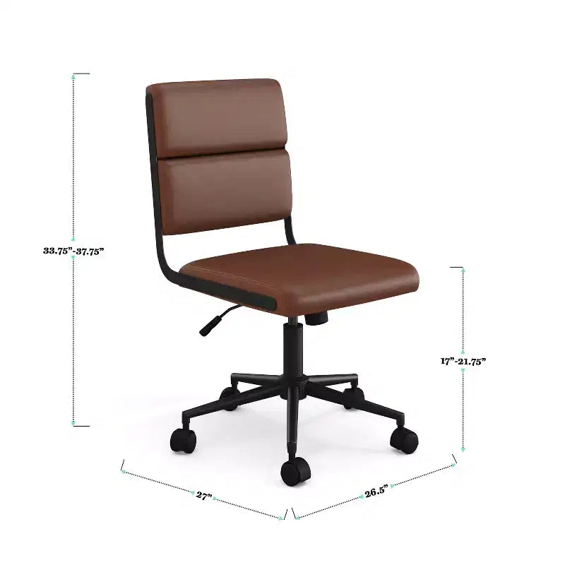 Martha Stewart Lulu Upholstered Office Chair