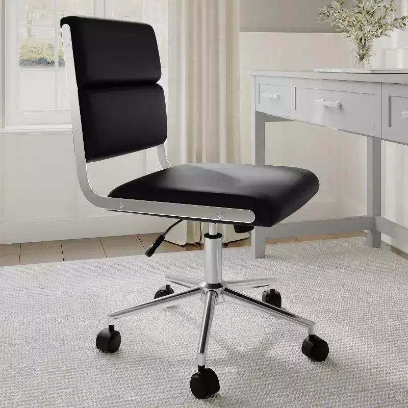 Martha Stewart Lulu Upholstered Office Chair