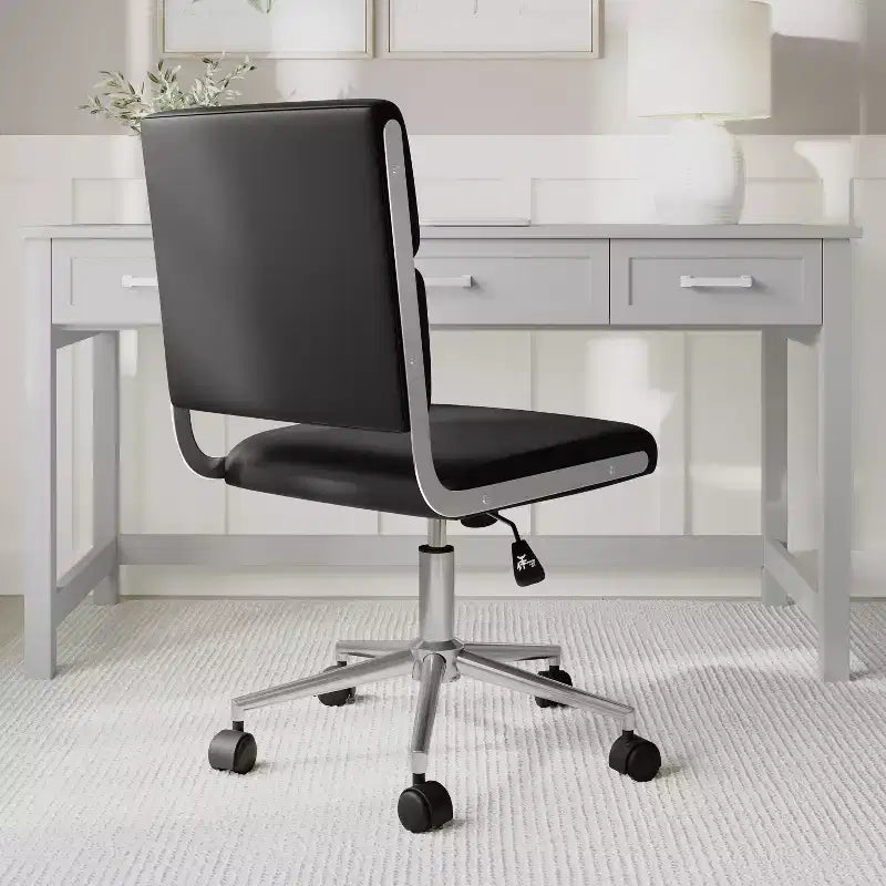 Martha Stewart Lulu Upholstered Office Chair