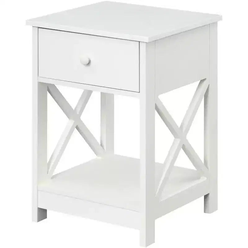 HomeStock Rectangle Wood Table Top End Table 1 -piece