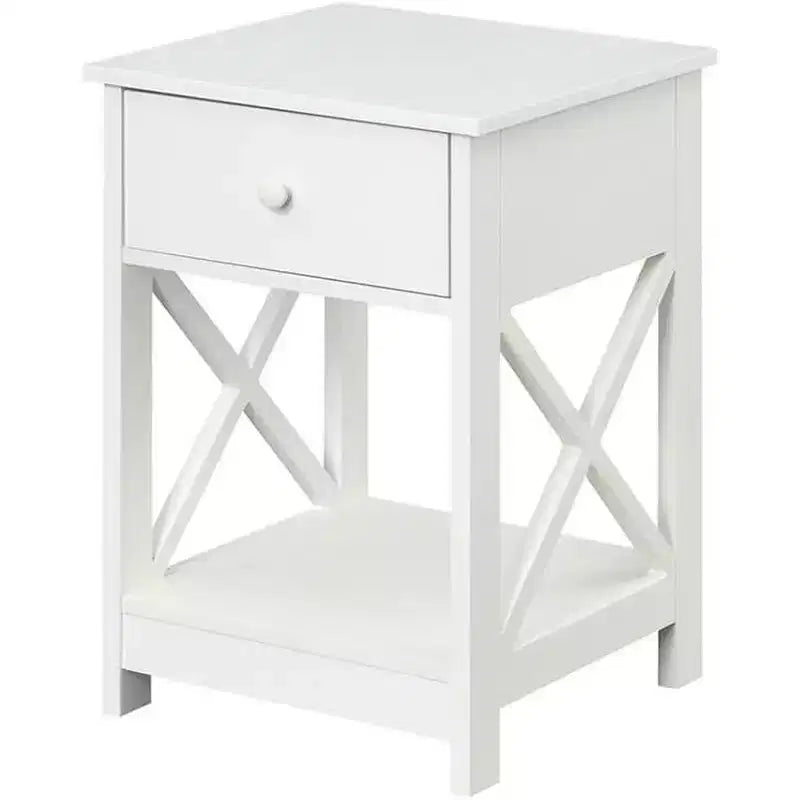 HomeStock Rectangle Wood Table Top End Table 1 -piece