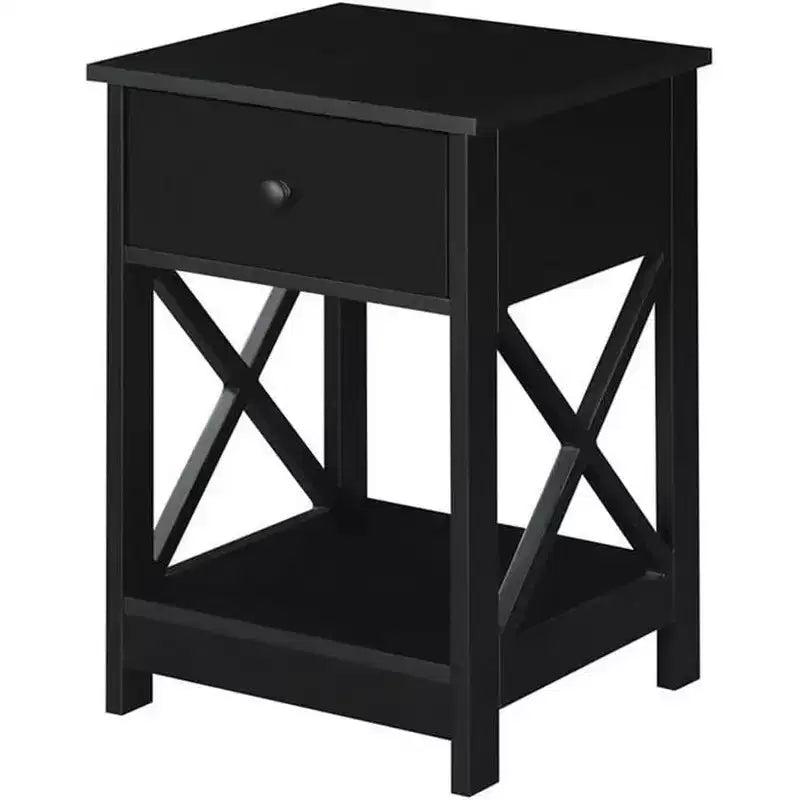 HomeStock Rectangle Wood Table Top End Table 1 -piece