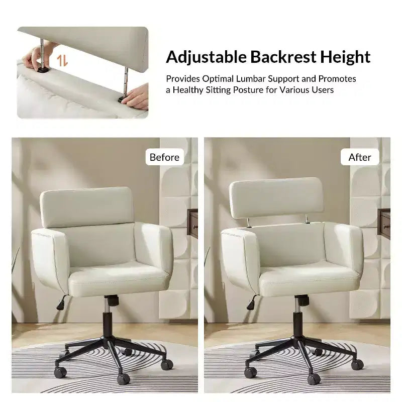 Valerie Mid-century Modern Office Chair|HULALA HOME