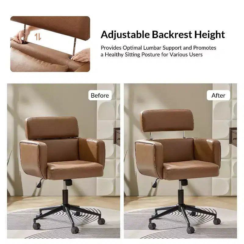 Valerie Mid-century Modern Office Chair|HULALA HOME